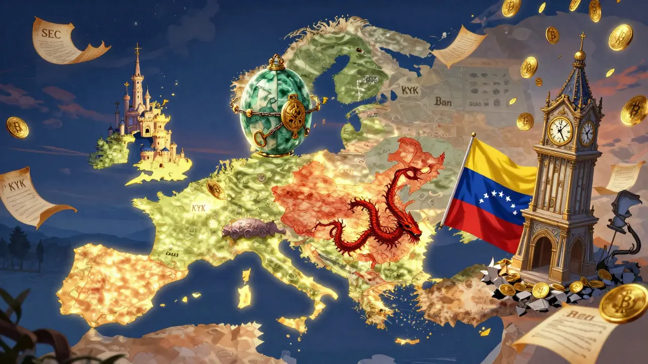 Crypto-Börsen Verfügbarkeit weltweit nach Regionen 2025