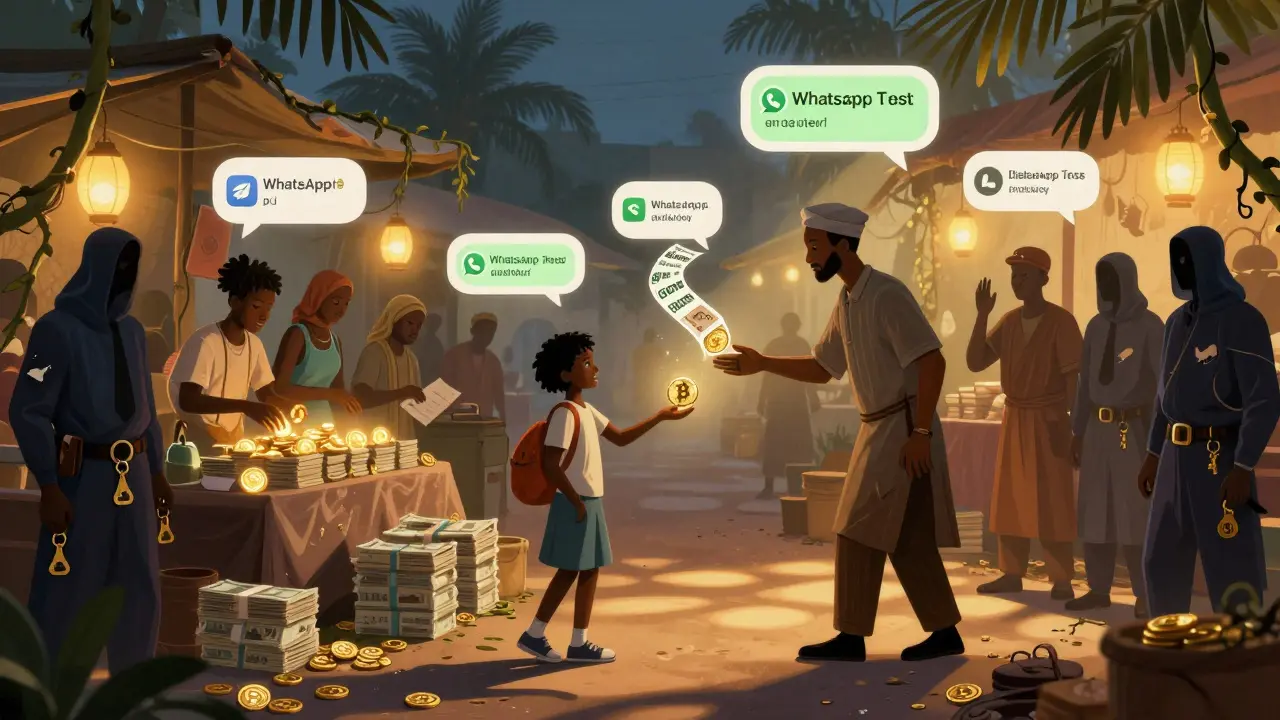 Untergrund-Crypto-Ökonomie in Nigeria während des Verbotszeitraums