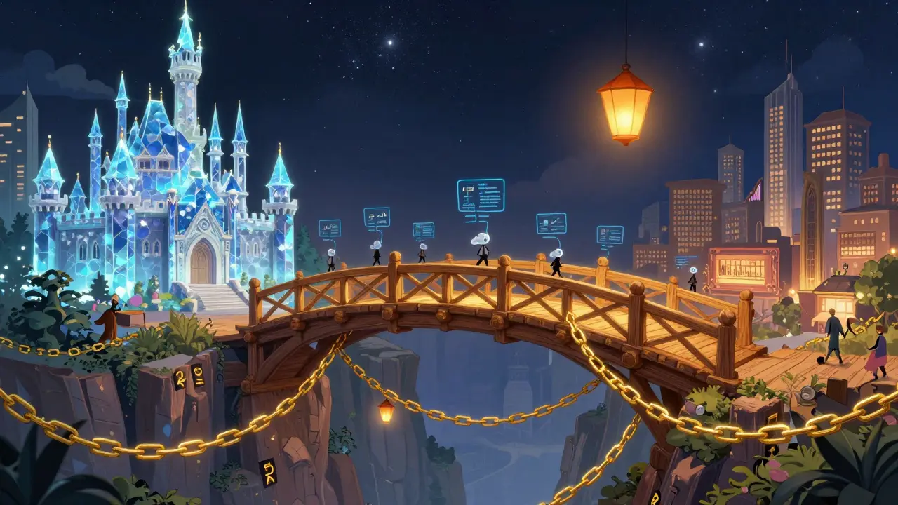 Wie Oracles externe Daten in die Blockchain bringen