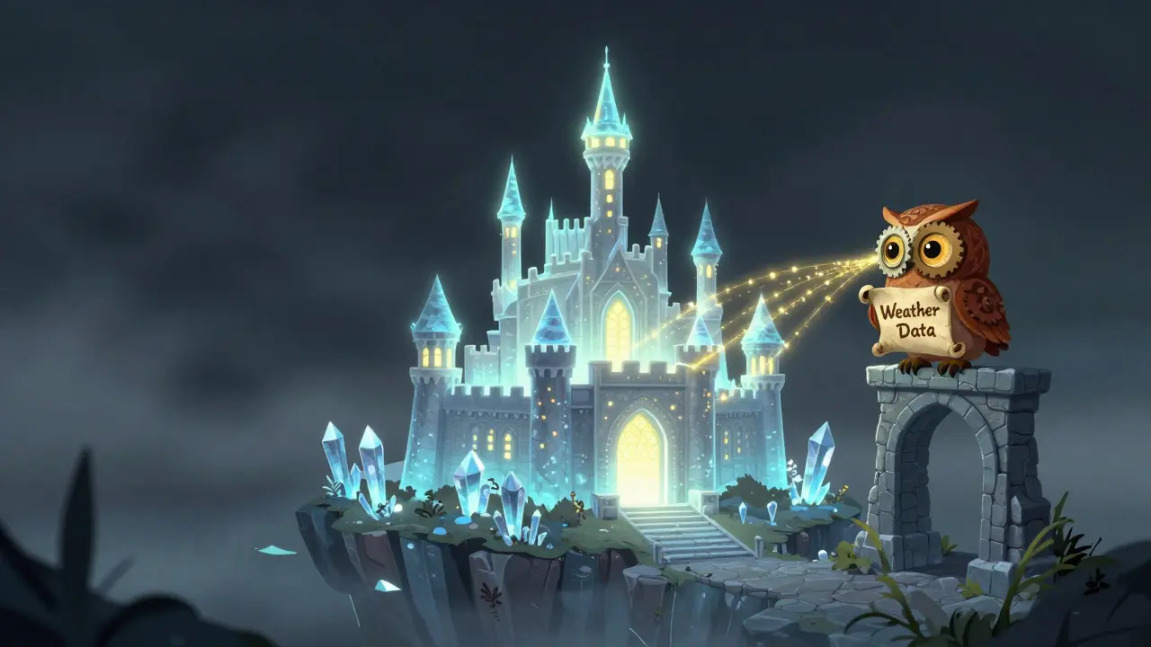 Wie Oracles externe Daten in die Blockchain bringen