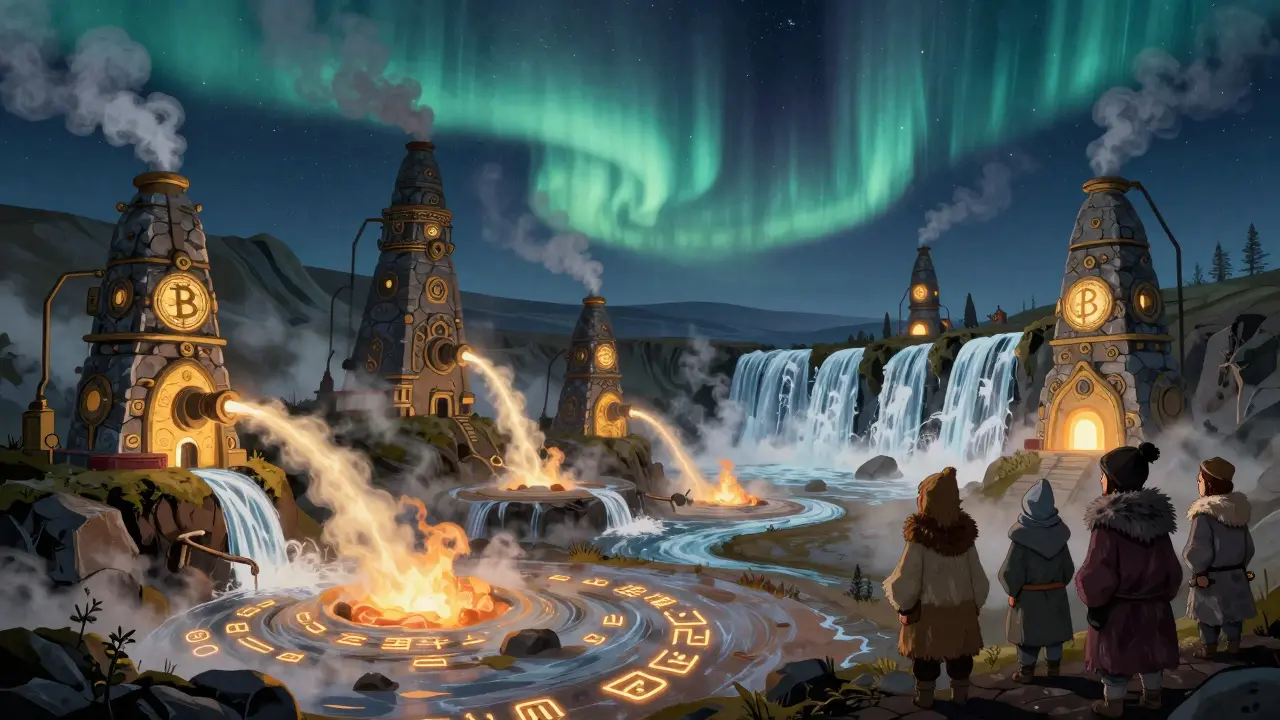 Energieknappheit und Crypto-Mining in Island: Warum das Wachstum zum Stillstand kommt