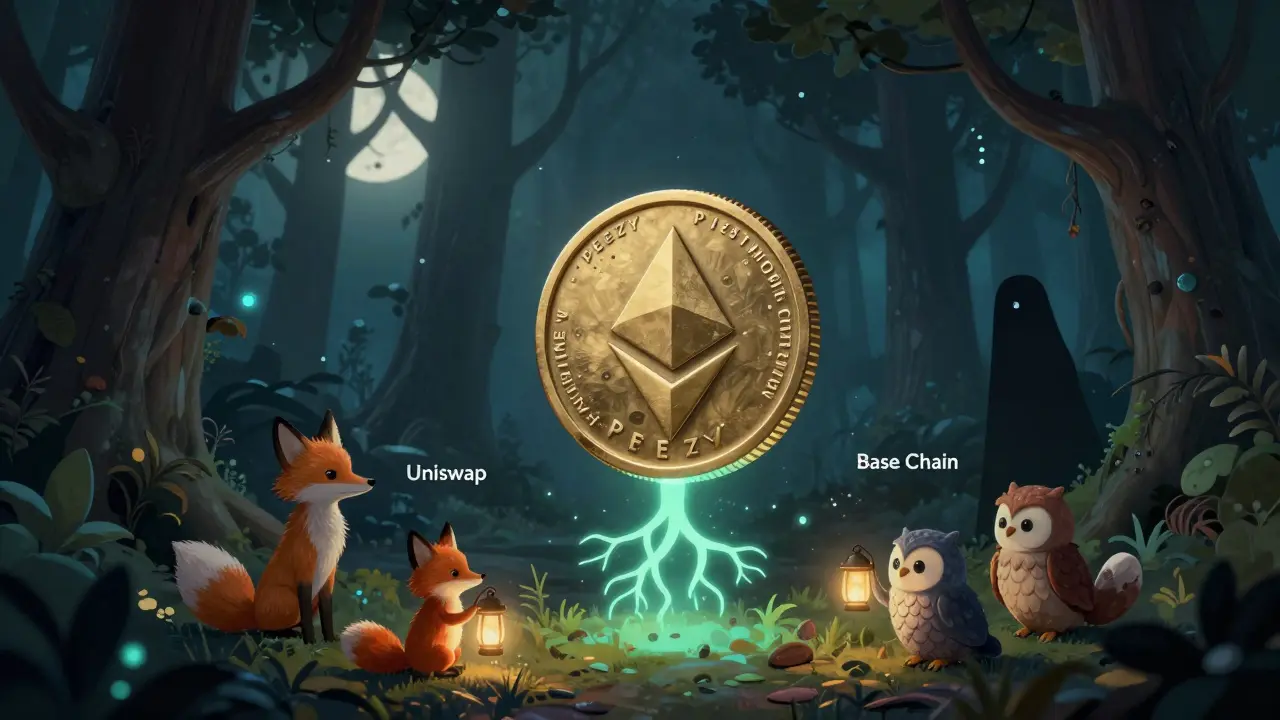 Was ist Young Peezy AKA Pepe (PEEZY) - Der Meme-Coin mit hoher Volatilität und geringer Liquidität