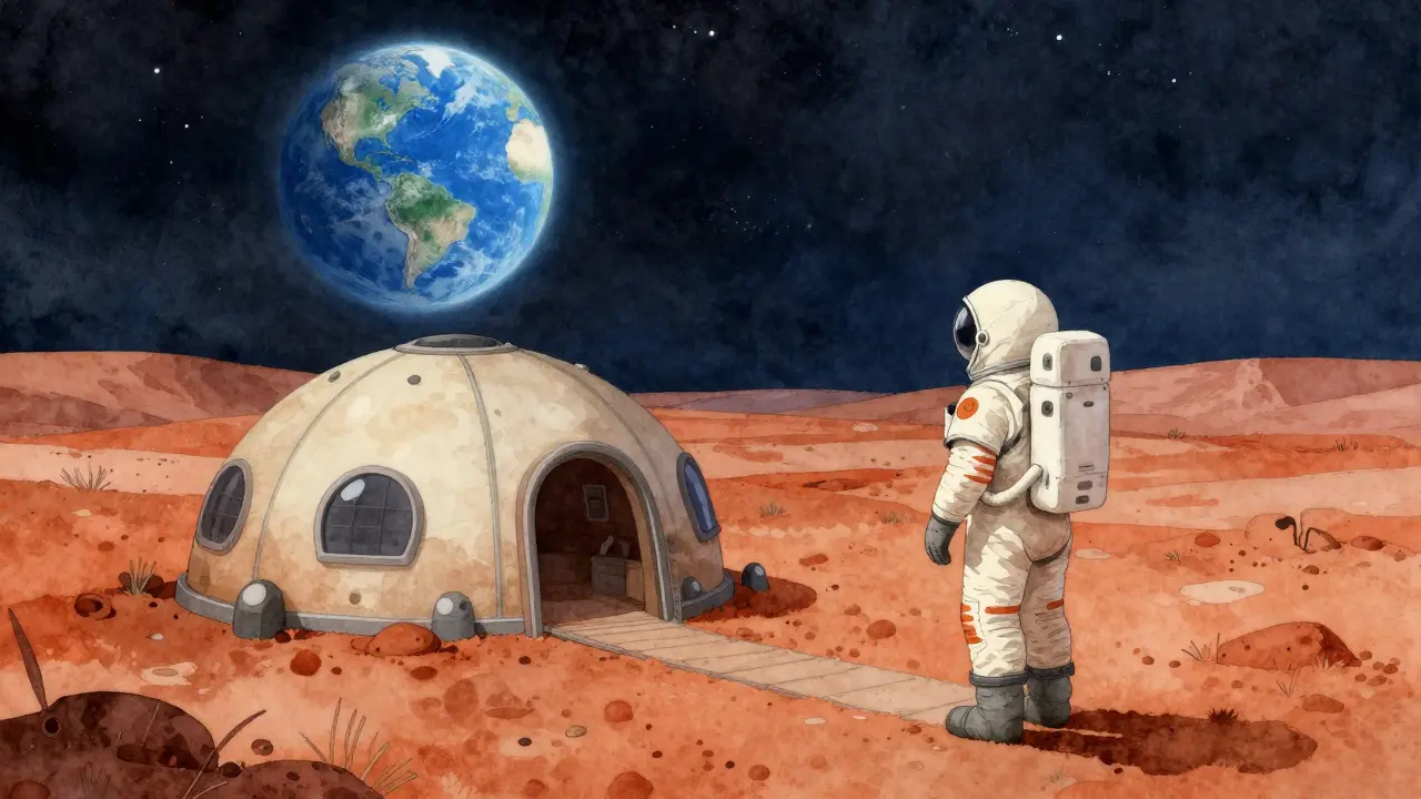 Was ist Marscoin (MARS)? Krypto für die Besiedlung des Roten Planeten