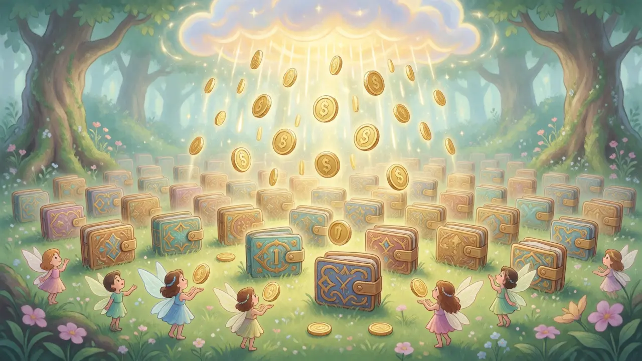 Berühmte Airdrops in der Krypto-Geschichte: Die größten Token-Verteilungen