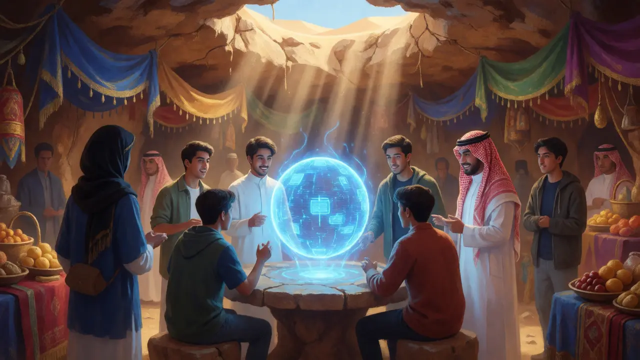 Junge Saudis handeln heimlich mit Krypto unter der Wüste
