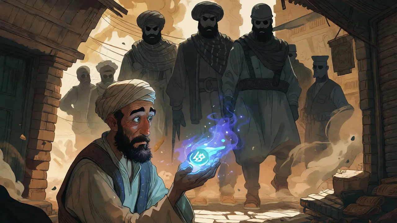 Krypto-Verhaftungen in Afghanistan: Taliban-Vorgehen und wirtschaftliche Folgen